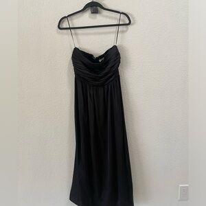 Abercrombie & fitch black emerson dress strapless small